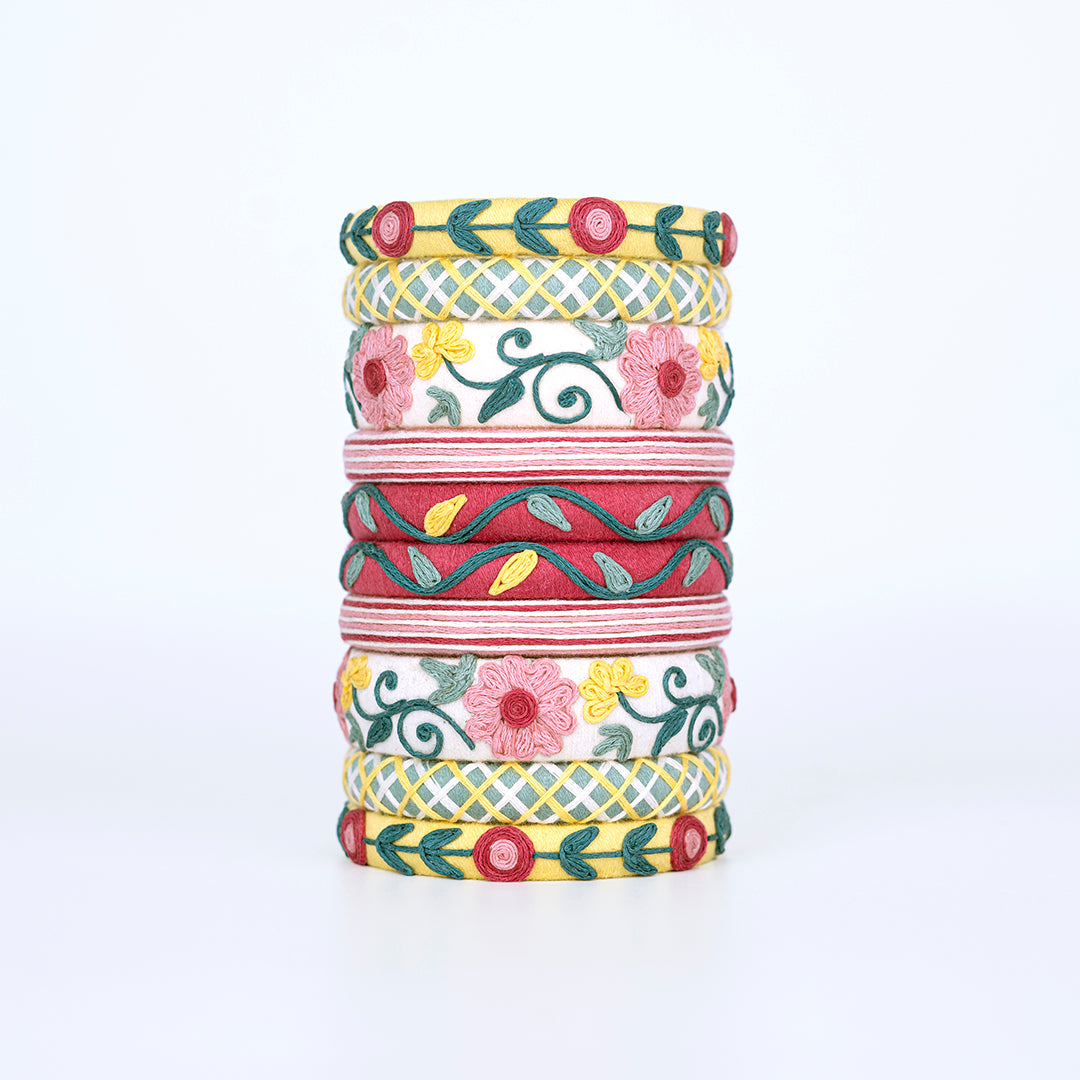 Intertwine Bangle Set